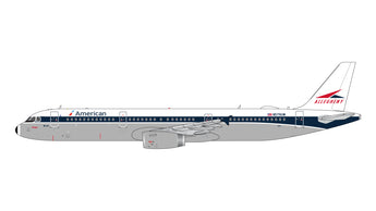American Airlines Airbus A321 N579UW Allegheny Heritage GeminiJets GJAAL2261 Scale 1:400