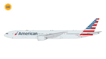American Airlines Boeing 777-300ER Flaps Down N722AN GeminiJets GJAAL2303F Scale 1:400