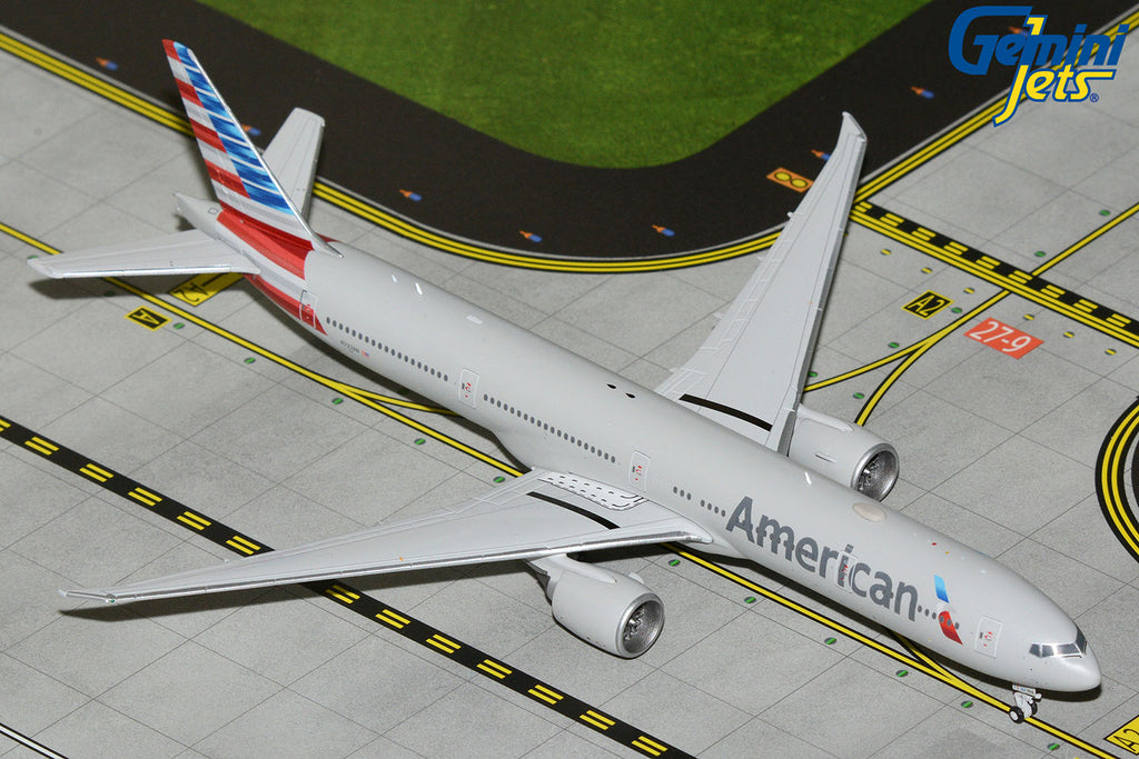 American Airlines Boeing 777-300ER N722AN GeminiJets GJAAL2303 Scale 1:400