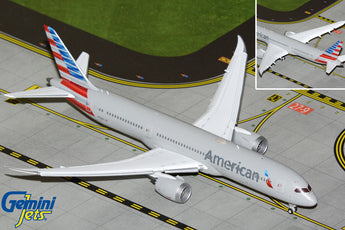 American Airlines Boeing 787-9 Flaps Down N836AA GeminiJets GJAAL2356F Scale 1:400