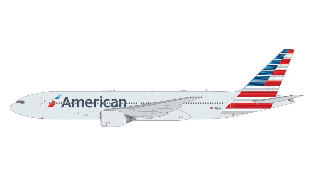 American Airlines Boeing 777-200ER N788AN GeminiJets GJAAL2359 Scale 1:400
