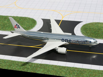 American Airlines Boeing 777-200ER N791AN One World GeminiJets GJAAL943 Scale 1:400