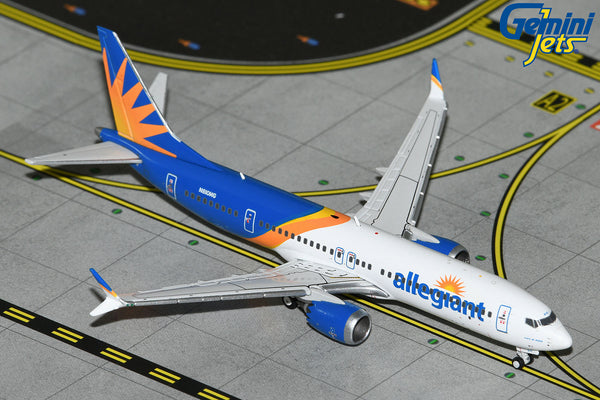 Allegiant Boeing 737 MAX 200 N810MG GeminiJets GJAAY2285 Scale 1:400