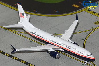 USAF Boeing 737 MAX 8 BBJ N471US GeminiJets GJAFO2420 Scale 1:400