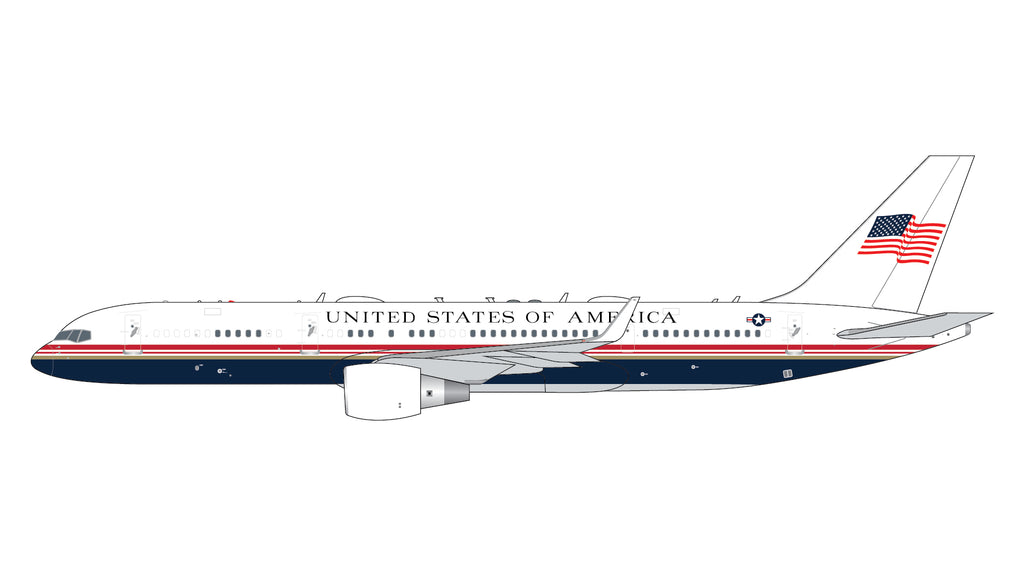 USAF Boeing 757-200 (C-32A) 99-0003 Air Force Two GeminiJets GJAFO2434 Scale 1:400