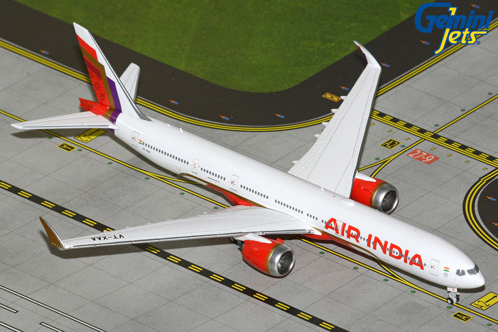Air India Boeing 777-9 Folded Wings VT-XAA GeminiJets GJAIC2279 Scale 1:400