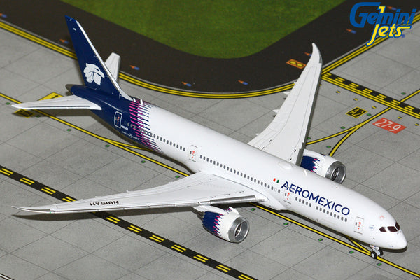 Aeromexico Boeing 787-9 N815AM GeminiJets GJAMX2414 Scale 1:400