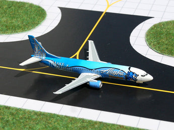 Alaska Airlines Boeing 737-400 N706AS Make A Wish GeminiJets GJASA748 Scale 1:400