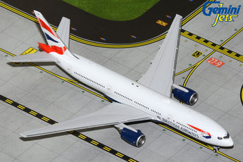 British Airways Boeing 777-200ER G-YMMS GeminiJets GJBAW2117 Scale 1:400