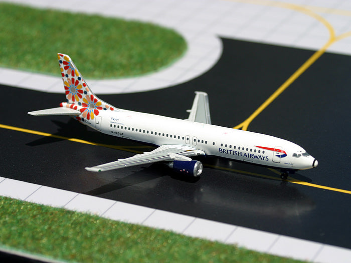 British Airways Boeing 737-400 G-DOCT Egypt GeminiJets GJBAW486 Scale 1:400