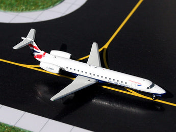 British Airways Embraer ERJ-145 G-EMBX GeminiJets GJBAW619 Scale 1:400