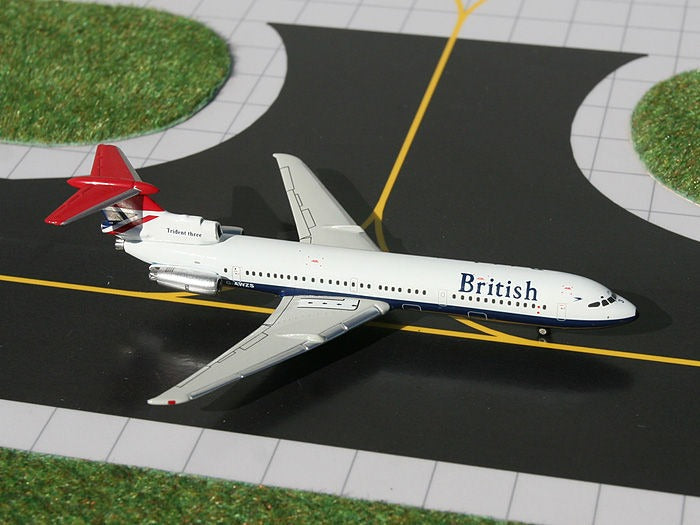 British Airways Hawker Siddeley Trident 3B G-AWZS GeminiJets GJBAW711 Scale 1:400