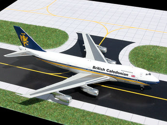 British Caledonian Boeing 747-200 G-HUGE GeminiJets GJBCA568 Scale 1:400