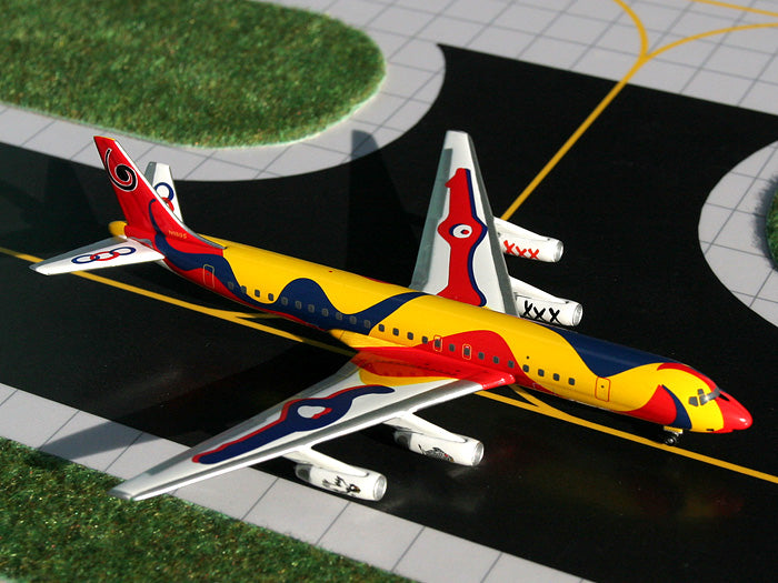 Braniff DC-8-62 N1805 Calder GeminiJets GJBNF608 Scale 1:400