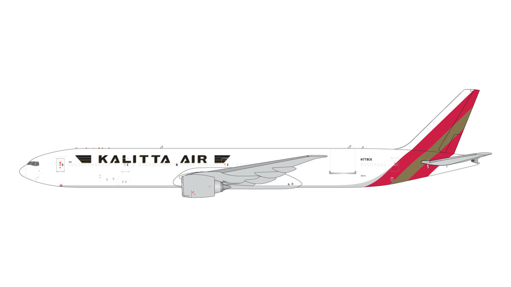 Kalitta Air Boeing 777-300ER(BDSF) N779CK GeminiJets GJCKS2301 Scale 1:400