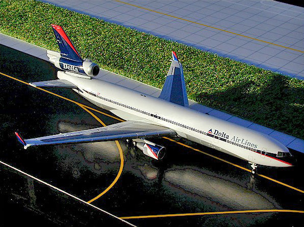Delta MD-11 N812DE GeminiJets GJDAL168 Scale 1:400