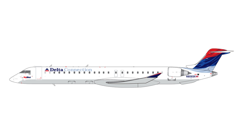 Delta Connection Bombardier CRJ900ER N806SK GeminiJets GJDAL2253 Scale 1:400