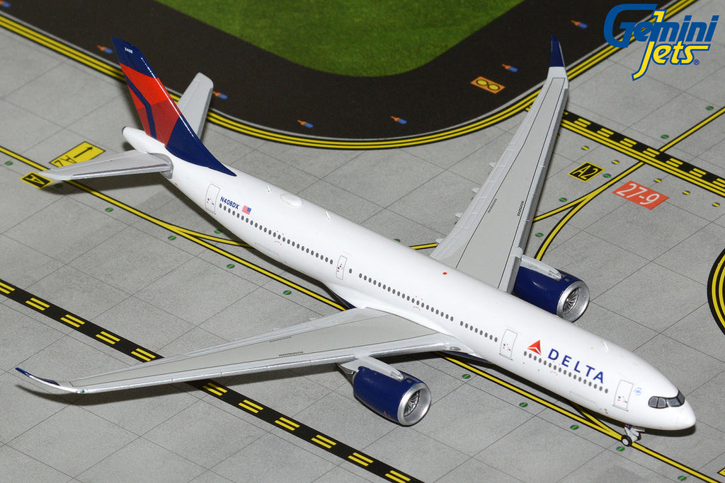 Delta Airbus A330-900neo N408DX GeminiJets GJDAL2374 Scale 1:400