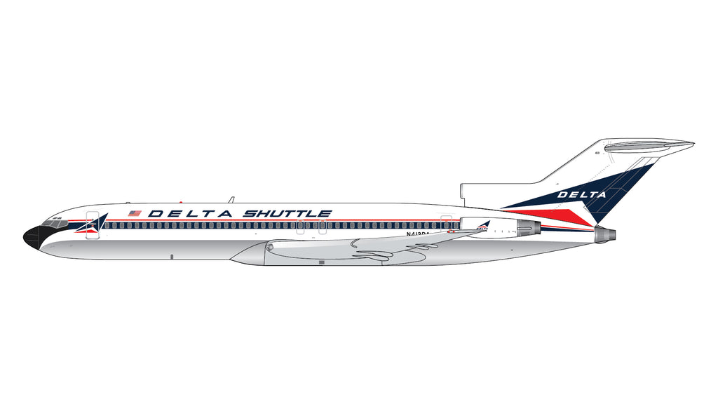 Delta Boeing 727-200 N413DA GeminiJets GJDAL2375 Scale 1:400