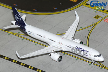 Lufthansa Airbus A321neo D-AIEQ 600th Airbus Aircraft GeminiJets GJDLH2238 Scale 1:400