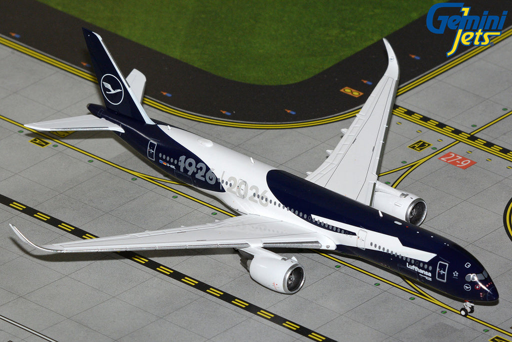Lufthansa Airbus A350-900 D-AIXL 100th Anniversary GeminiJets GJDLH2409 Scale 1:400