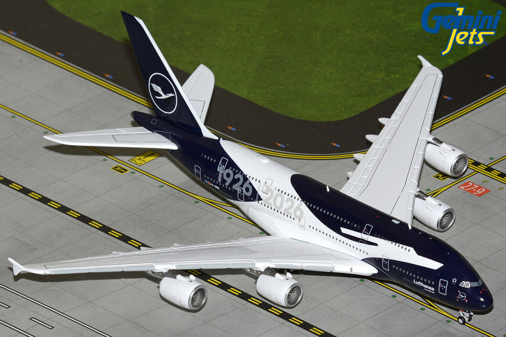 Lufthansa Airbus A380 D-AIMH 100th Anniversary GeminiJets GJDLH2410 Scale 1:400