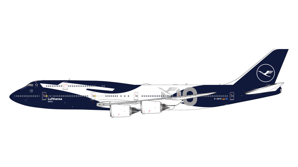 Lufthansa Boeing 747-8I D-ABYN 100th Anniversary GeminiJets GJDLH2411 Scale 1:400