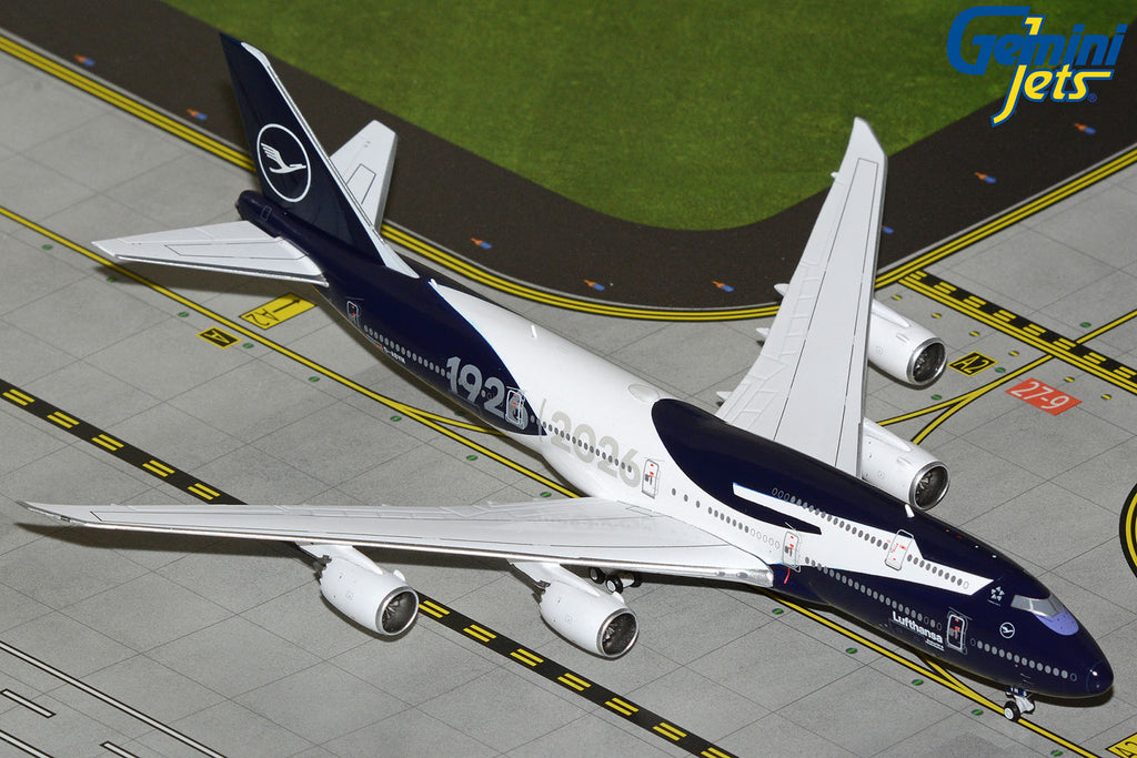 Lufthansa Boeing 747-8I D-ABYN 100th Anniversary GeminiJets GJDLH2411 Scale 1:400