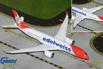 Edelweiss Air Airbus A350-900 Flaps Down HB-IHC GeminiJets GJEDW2315F Scale 1:400