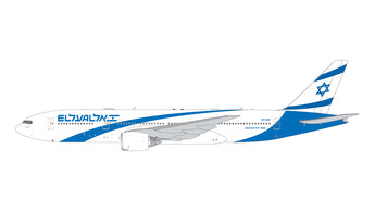 El Al Boeing 777-200ER 4X-ECE GeminiJets GJELY2425 Scale 1:400