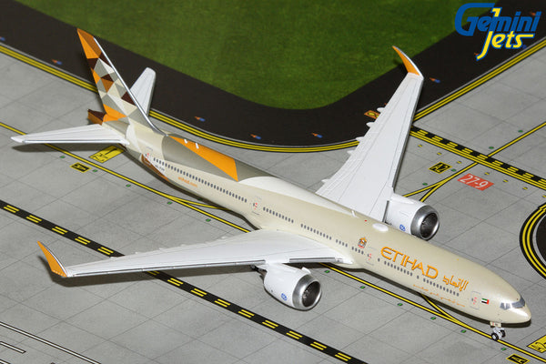 Etihad Airways Boeing 777-9 Folded Wings A6-FAA GeminiJets