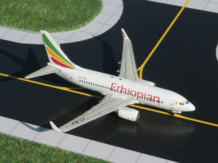 Ethiopian Airlines Boeing 737-700 ET-ALK GeminiJets GJETH597 Scale 1:400