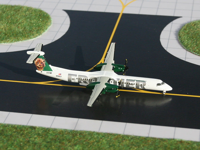 Frontier Bombardier Dash 8 Q400 N501LX GeminiJets GJFFT906 Scale 1:400