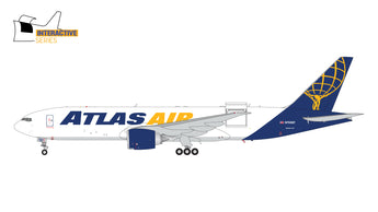 Atlas Air Boeing 777F Interactive N703GT GeminiJets GJGTI2147 Scale 1:400