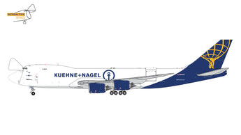 Atlas Air / Kuehne+Nagel Boeing 747-8F Interactive N862GT GeminiJets GJGTI2205 Scale 1:400