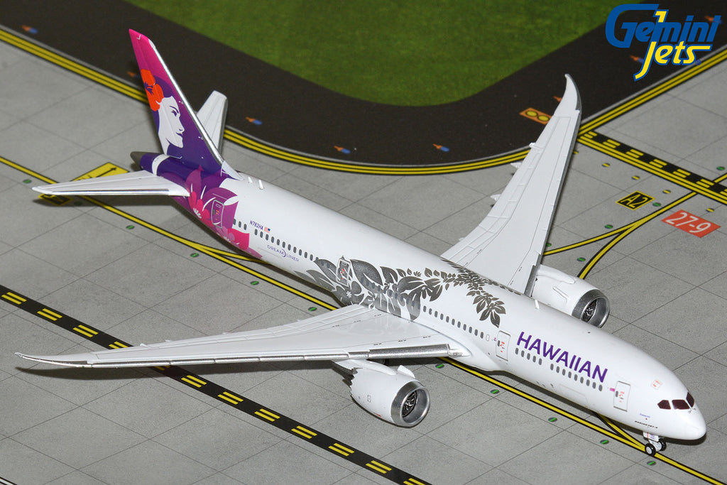 Hawaiian Airlines Boeing 787-9 N782HA GeminiJets GJHAL2436 Scale 1:400