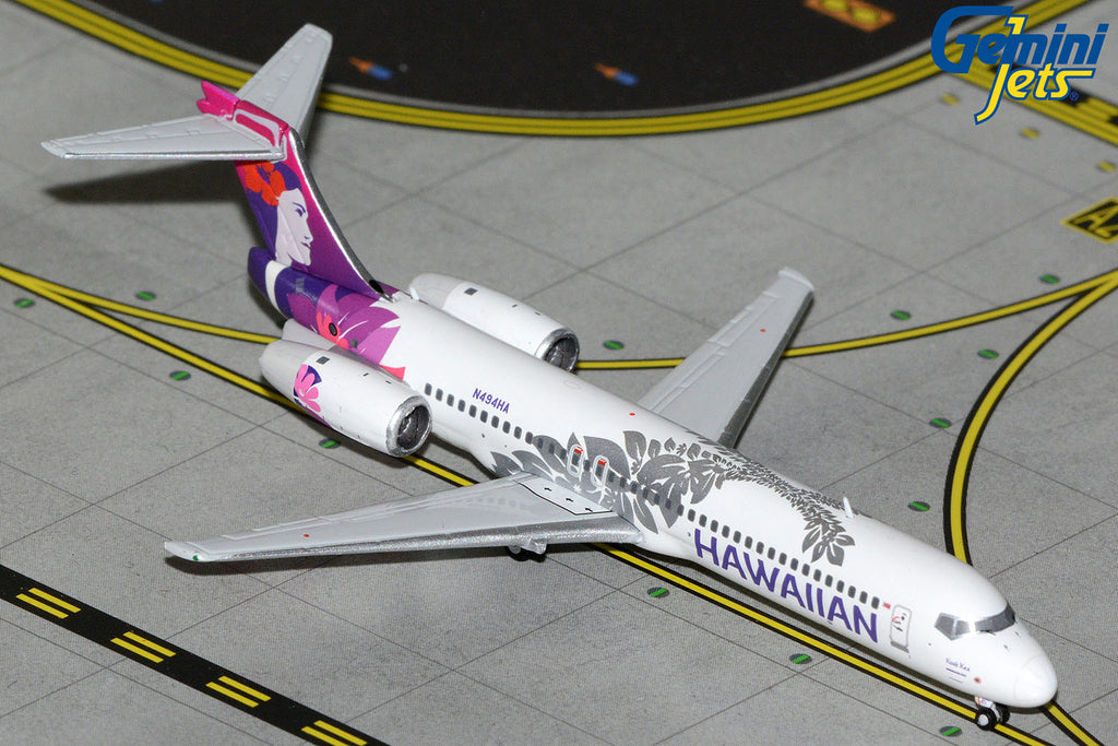 Hawaiian Airlines Boeing 717-200 N494HA GeminiJets GJHAL2437 Scale 1:400