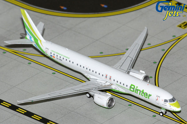 Binter Canarias Embraer E195-E2 EC-OEA GeminiJets GJIBB2281 Scale 1:400