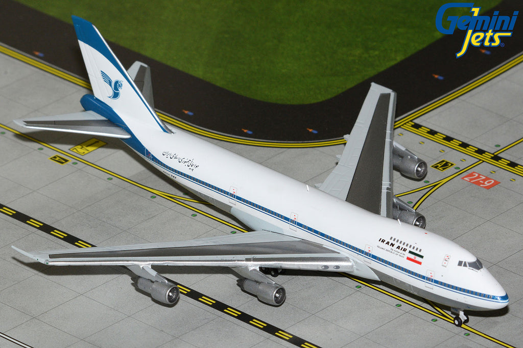 Iran Air Boeing 747-100 EP-IAM GeminiJets GJIRA2305 Scale 1:400