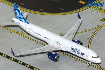 JetBlue Airbus A321neo N2180J GeminiJets GJJBU2288 Scale 1:400