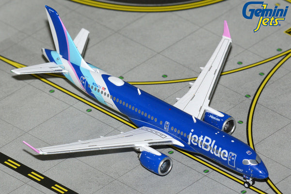JetBlue Airbus A220-300 N3241J GeminiJets GJJBU2338 Scale 1:400