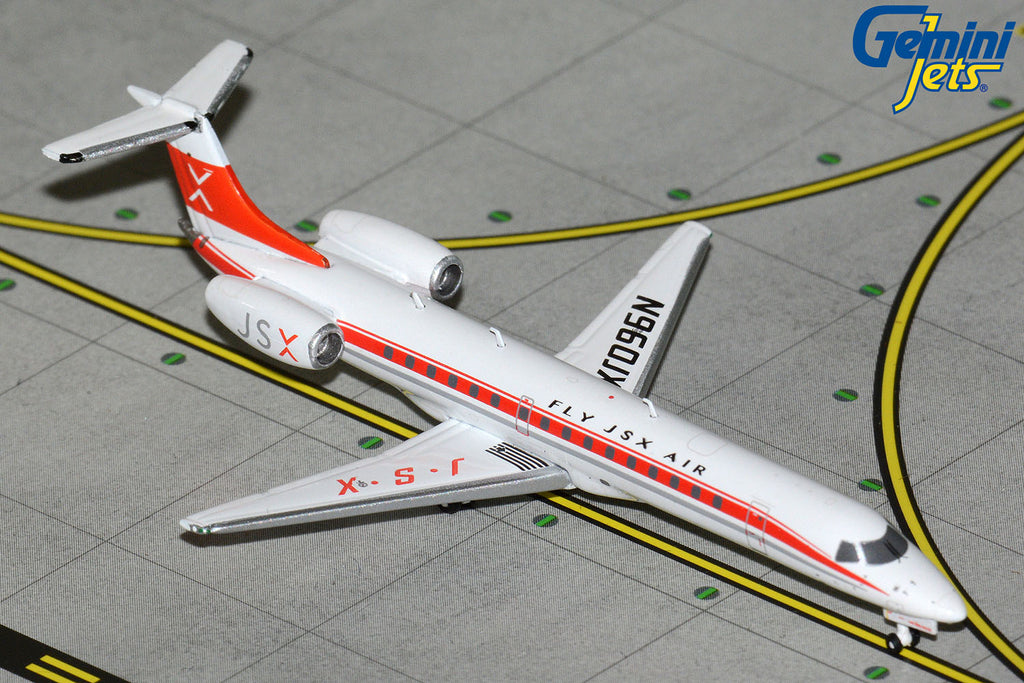 JSX Embraer ERJ-145LR N960JX Retro GeminiJets GJJSX2403 Scale 1:400