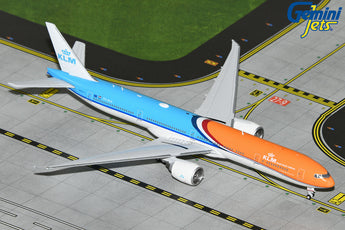 KLM Boeing 777-300ER PH-BVA Orange Pride GeminiJets GJKLM2268 Scale 1:400