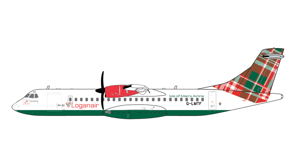 Loganair ATR 72-600 G-LMTF GeminiJets GJLOG2309 Scale 1:400