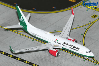 Mexicana Boeing 737-800 XA-ASM GeminiJets GJMXA2266 Scale 1:400