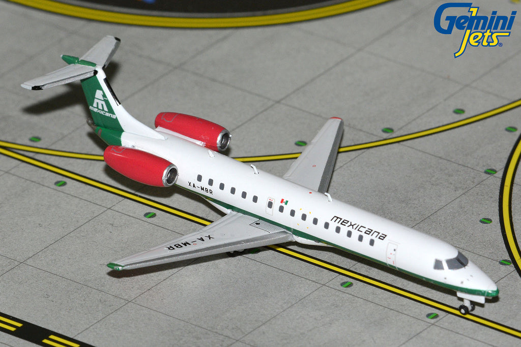 Mexicana Embraer ERJ-145 XA-MBR GeminiJets GJMXA2267 Scale 1:400