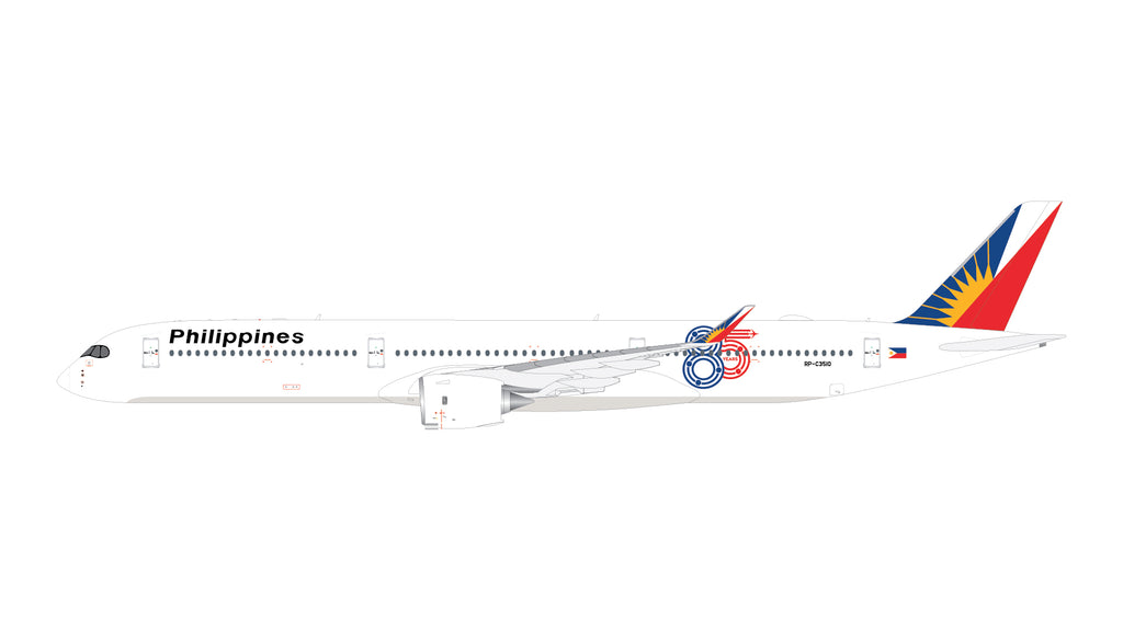 Philippine Airlines Airbus A350-1000 RP-C3510 85 Years GeminiJets GJPAL2397 Scale 1:400