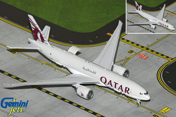 Qatar Airways Cargo Boeing 777F Interactive A7-BFT GeminiJets GJQAC2145 Scale 1:400