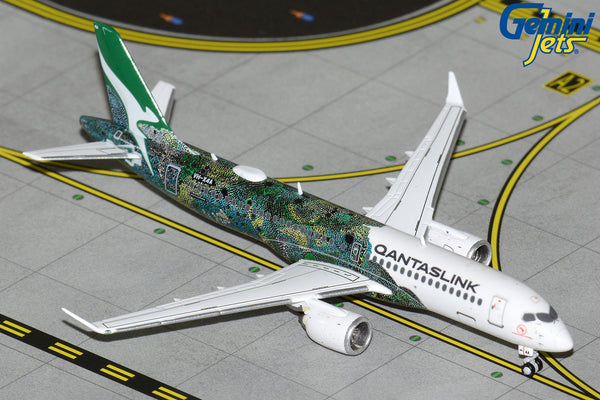 Qantas Link Airbus A220-300 VH-X4A Minyma Kutjara Tjukurpa GeminiJets GJQFA2275 Scale 1:400