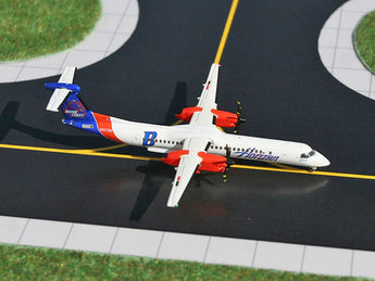 Horizon Air Bombardier Dash 8 Q400 N437QX Boise State Broncos GeminiJets GJQXE987 Scale 1:400